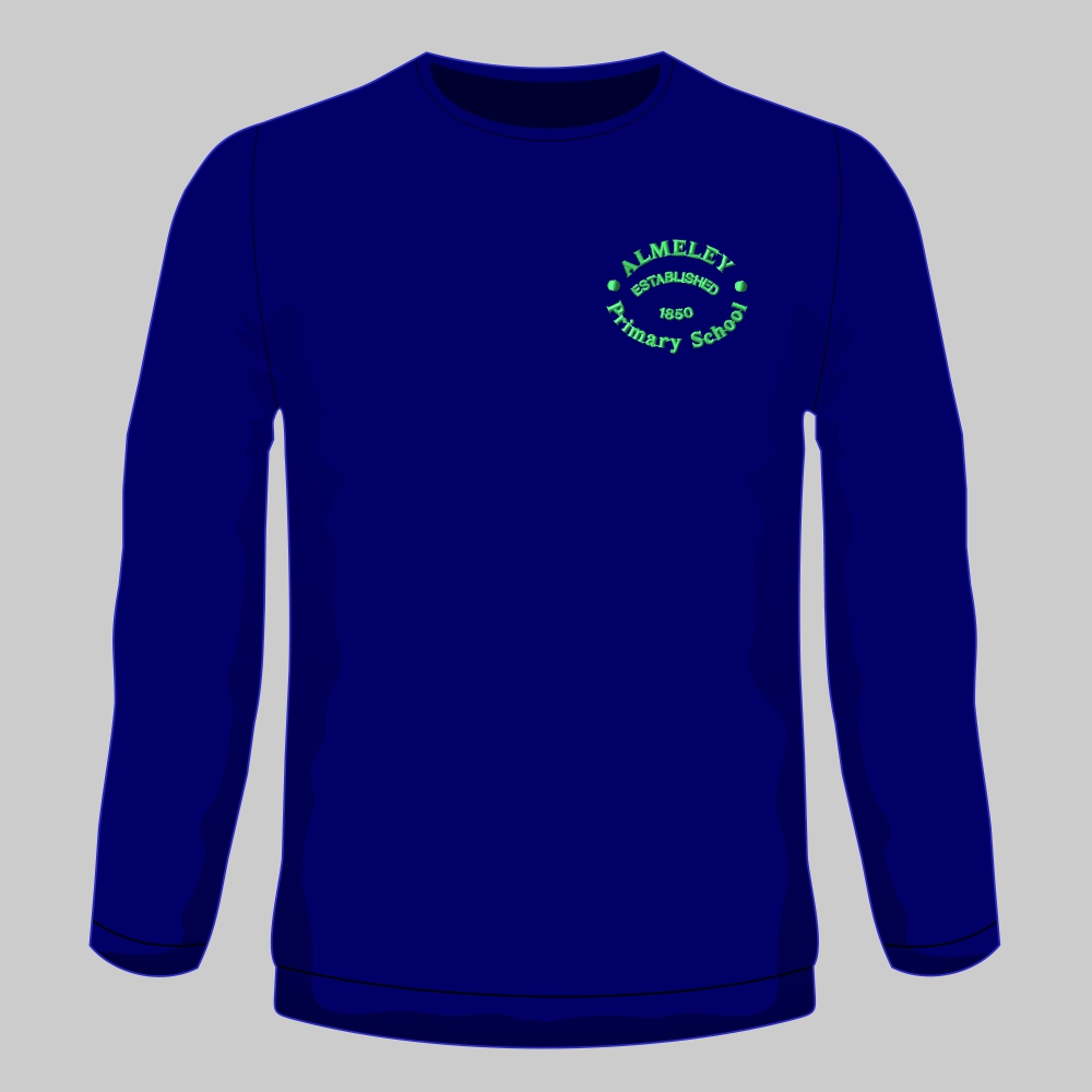 Almeley School Navy Sweatshirt - Clubsport